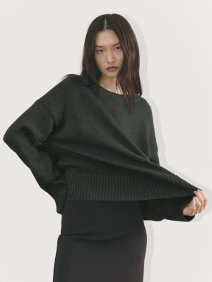 The Boxy Sweater in Everyday Cotton | Scarab