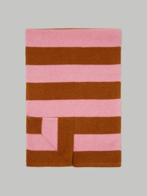 The Cashmere Scarf | Tapenade / Bubblegum
