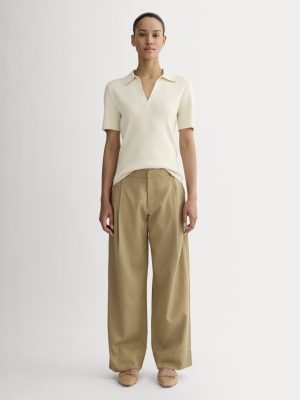 The Low-Rise Chino | Ash Brown