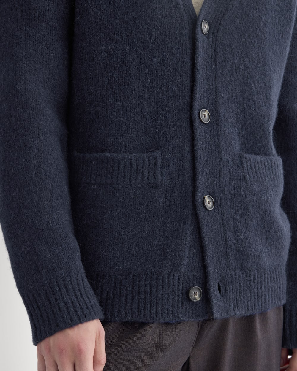 The Cloud Relaxed Cardigan | Navy - Image 4