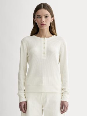 The Waffle Henley | Bone