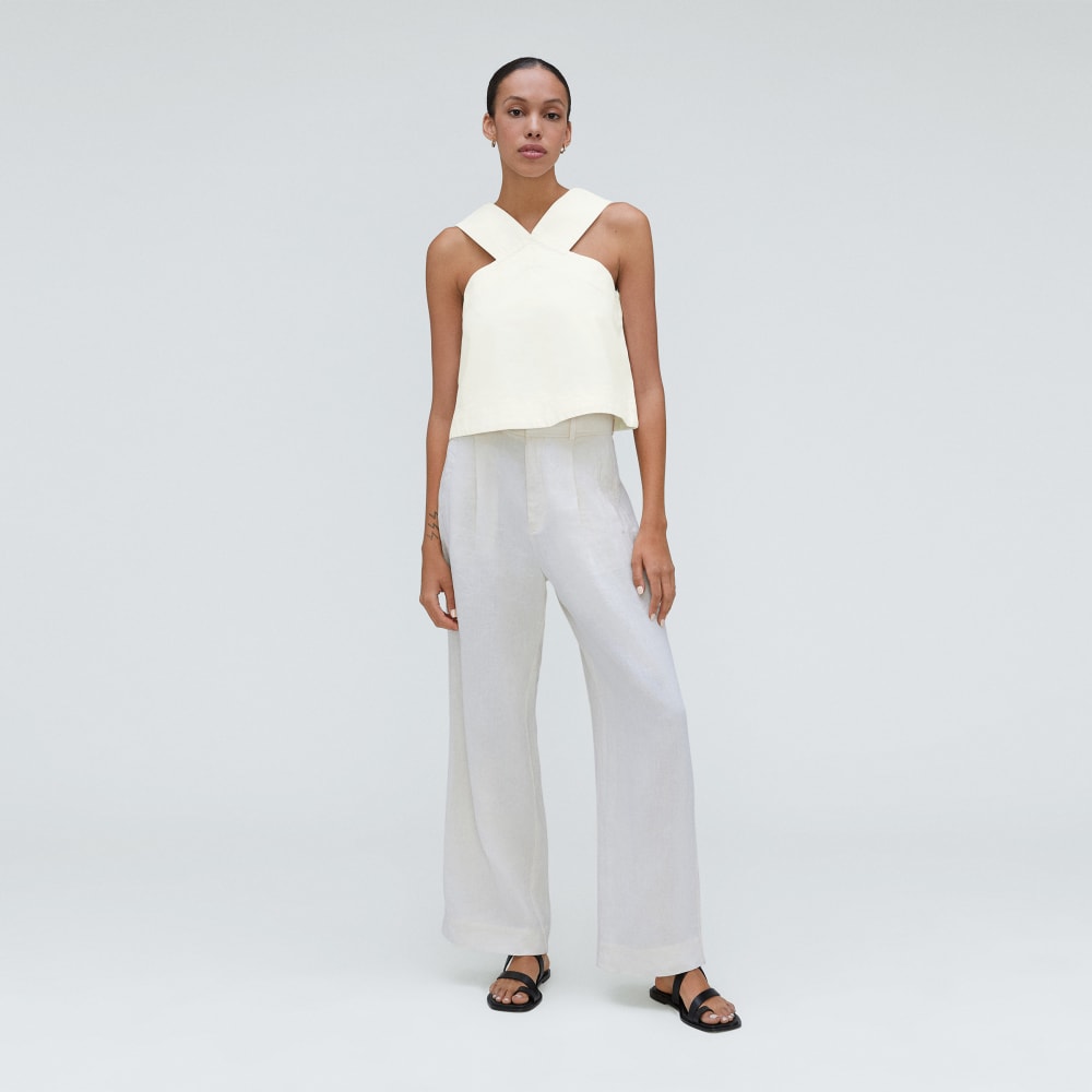 The Cross-Front Apron Top | Canvas - Image 6