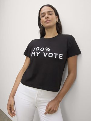 The Voter Tee in Essential Cotton | Black