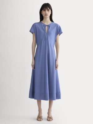 The Keyhole Dress | Blue Dusk