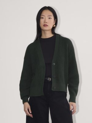 The Boxy Cardigan in Everyday Cotton | Scarab