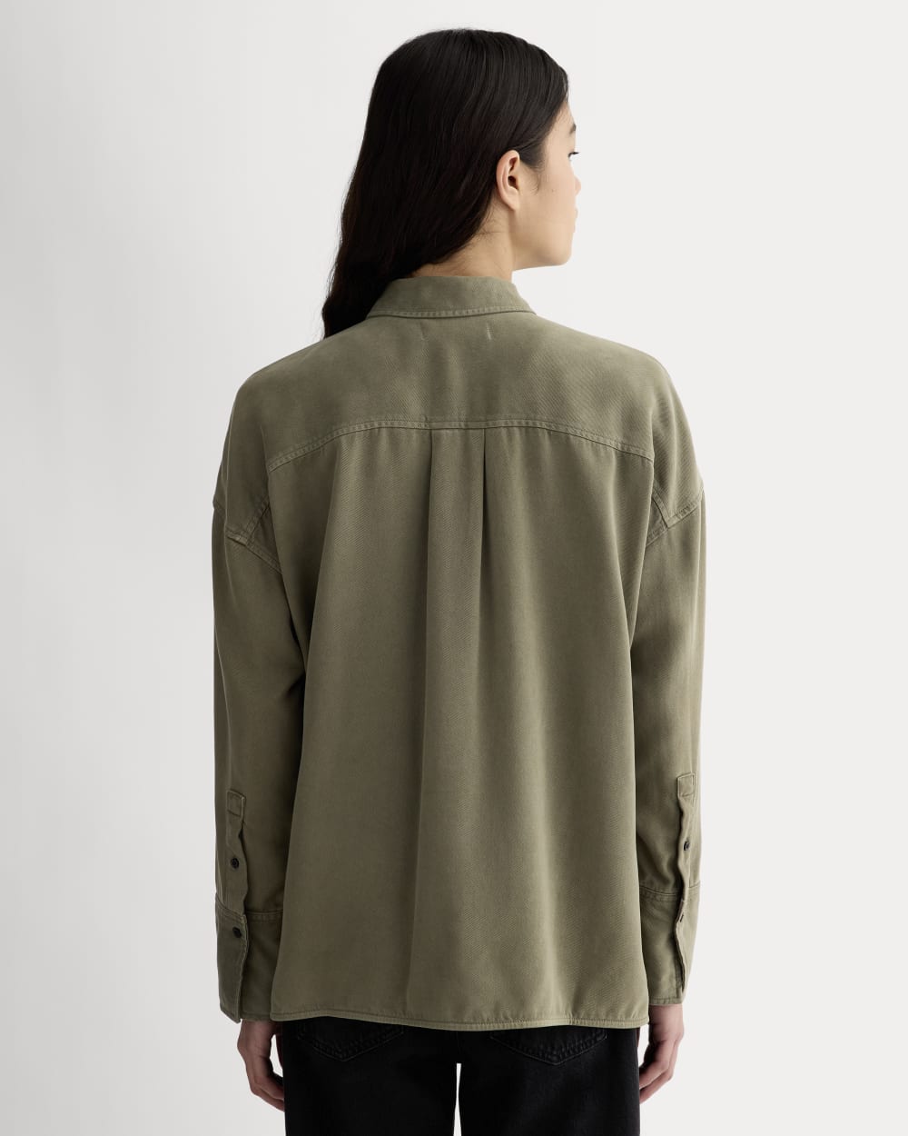 The Boxy Overshirt in Buttersoft | Kalamata - Image 5