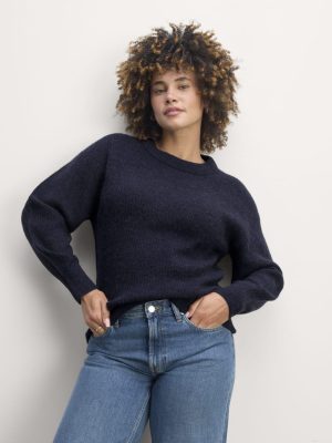 The Cocoon Crew in Alpaca | Navy