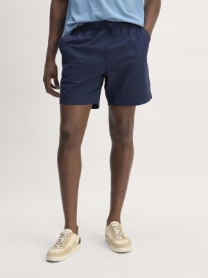 The Seersucker Short | Deep Blue