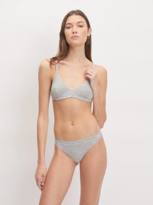The Cotton Bikini | Heathered Grey