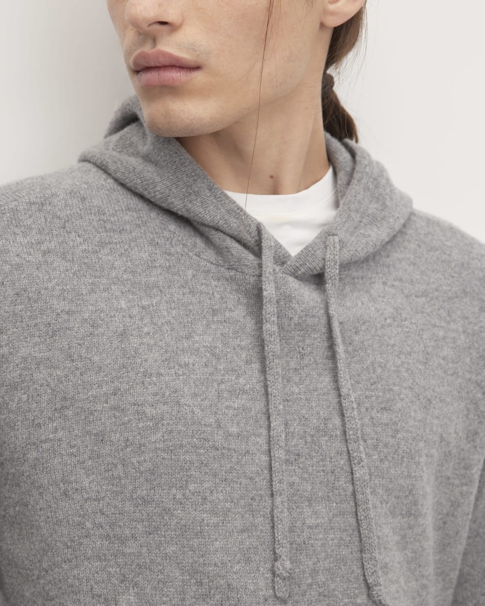 The Felted Merino Hoodie | Grey - Image 4