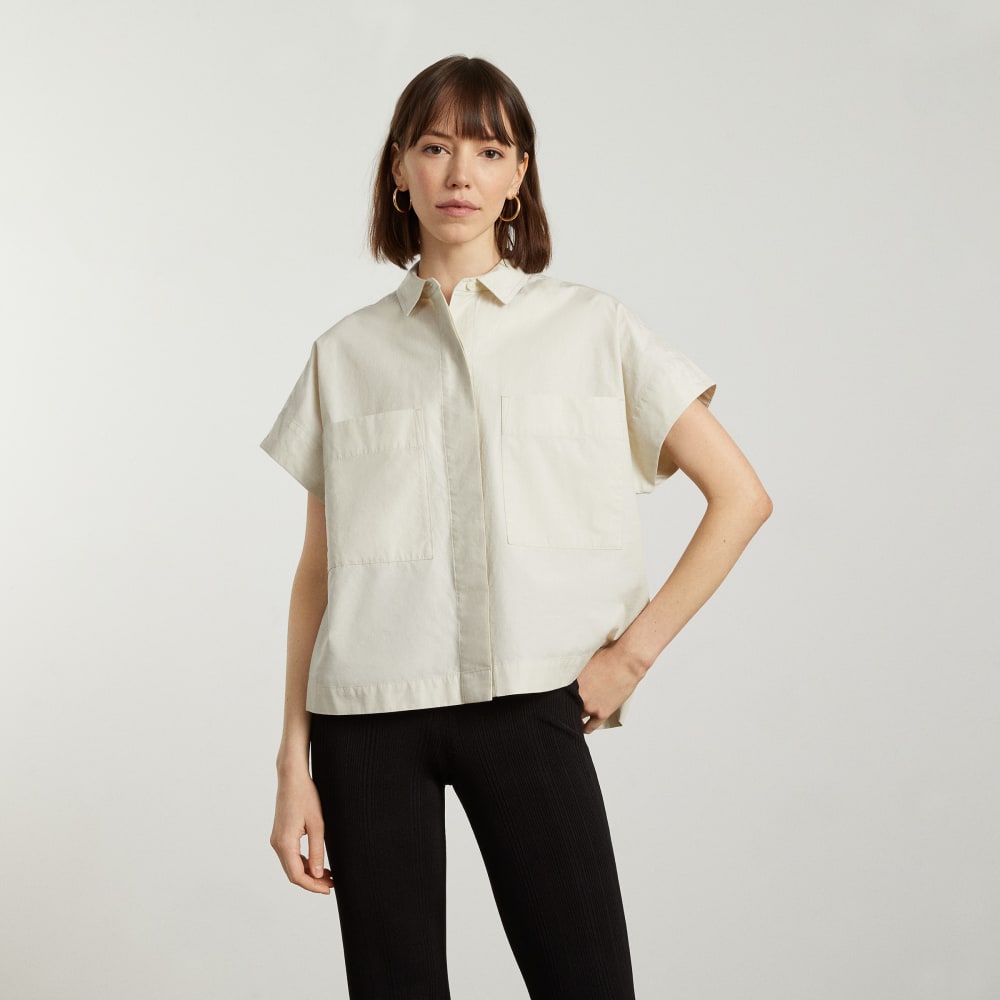 The Short-Sleeve Box Shirt | Sage - Image 2
