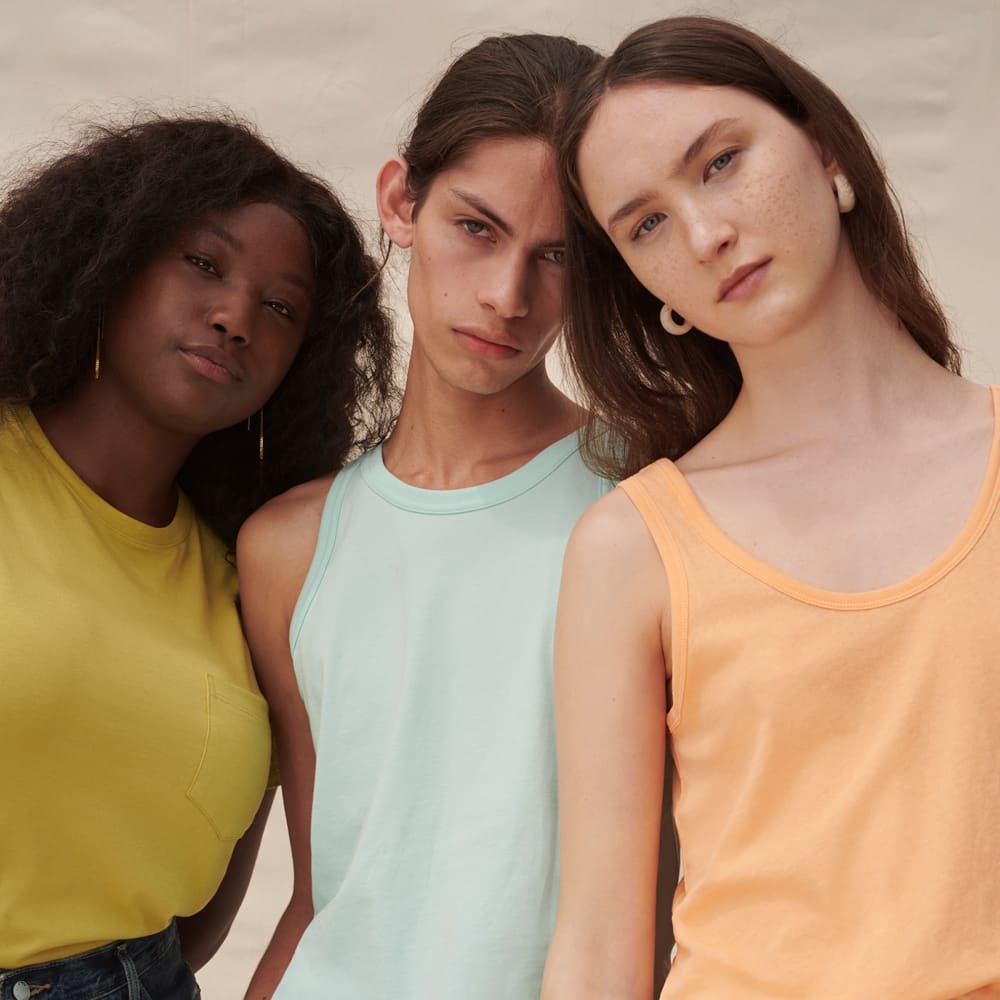 The Tank in Essential Cotton | Ice Blue - Image 3