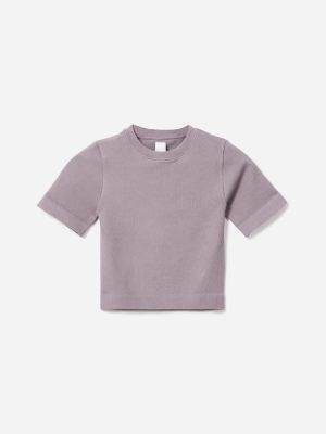 The Seamless Tee | Dusty Lavender
