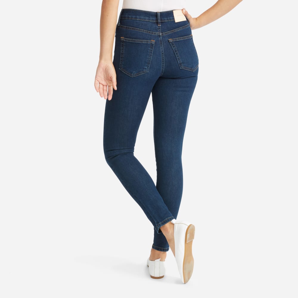 The Authentic Stretch High-Rise Skinny | Dark Blue Wash | 28.5 Inseam - Image 13