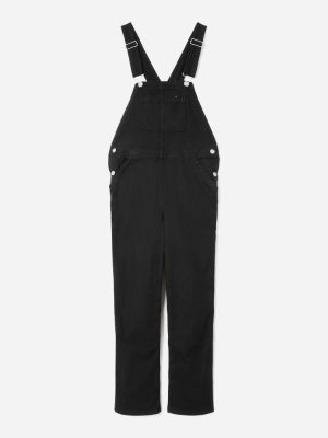 The Canvas Overalls | Black