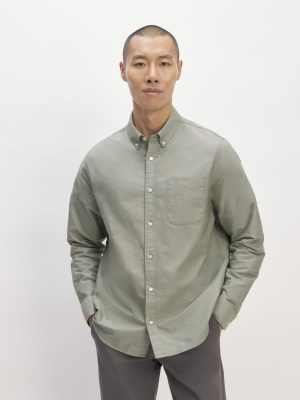 The Classic Oxford Shirt | Sage Green | Tall