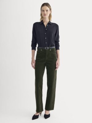 The Way-High® Corduroy Pant | Dark Forest