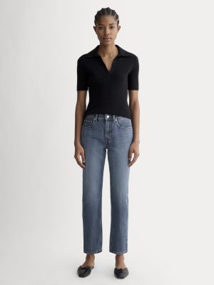 The Super-Soft Relaxed Jean | Mid Indigo