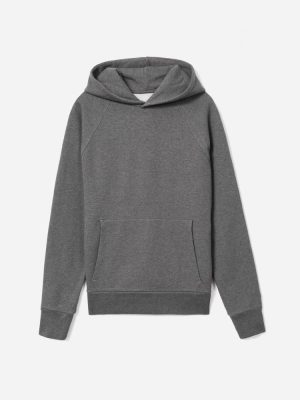 The Track Hoodie | Dark Heather Grey
