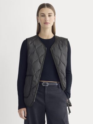 ReNew Quilted Vest | Black
