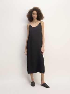 The Ultimate Slip Dress | Black