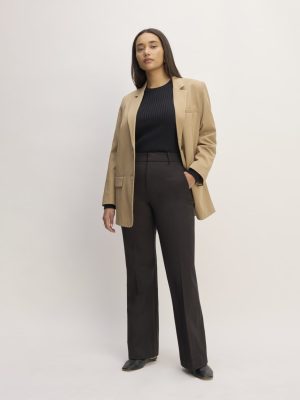 The Bi-Stretch Flare Pant | Black