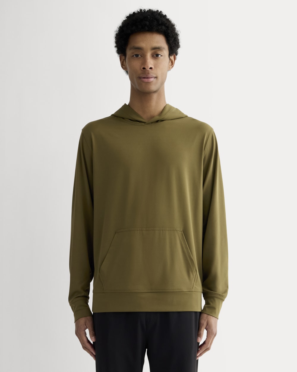 The Off-Duty Tech Hoodie | Olive