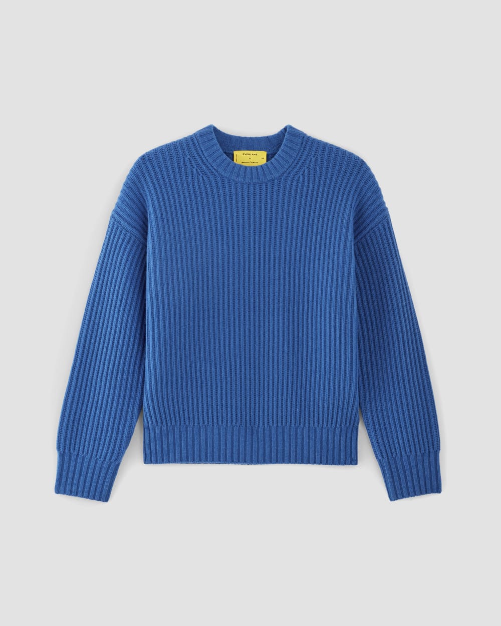 The Everlane x Marques' Almeida Oversized Cashmere Crew | Lapis Blue - Image 2