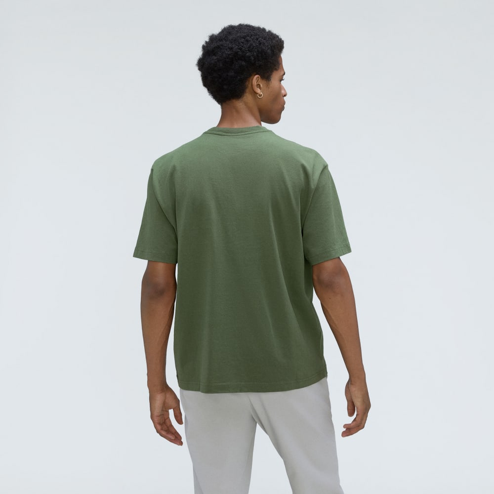 The Premium-Weight Relaxed Crew | Uniform | Forest Green - Image 3