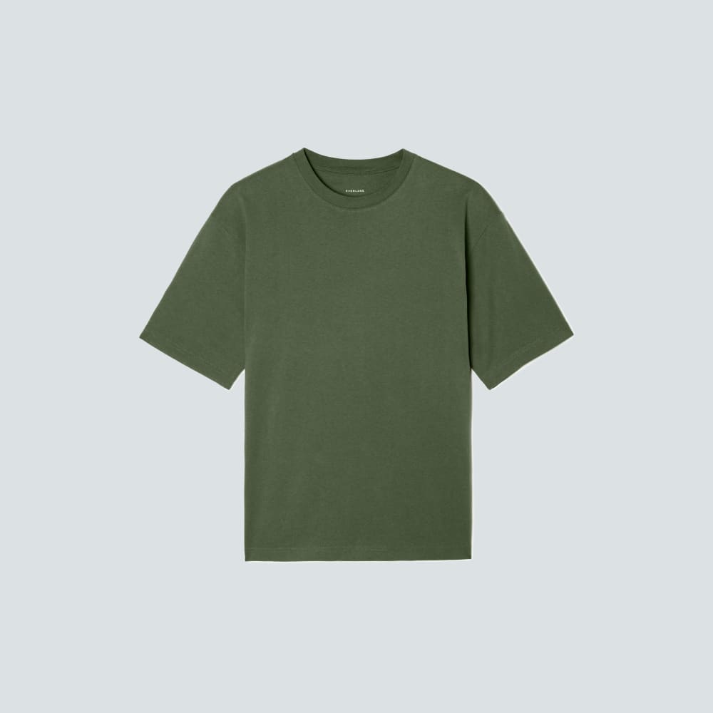 The Premium-Weight Relaxed Crew | Uniform | Forest Green - Image 2