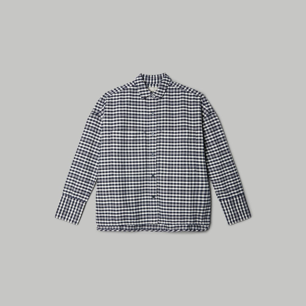 The Boxy Oxford | Ocean Cavern Plaid - Image 2