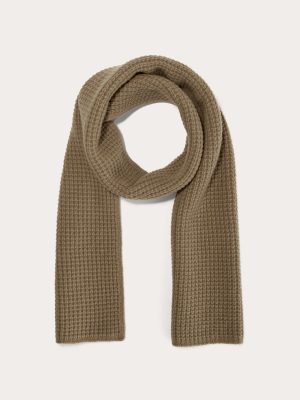 The Waffle Scarf | Camel