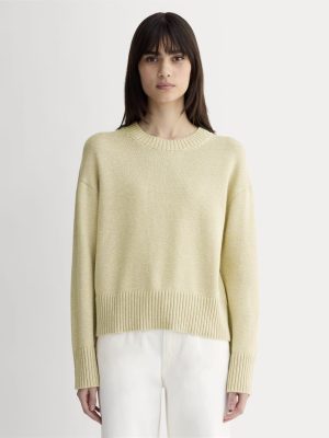 The Boxy Sweater in Everyday Cotton | Mojave Desert / Natural