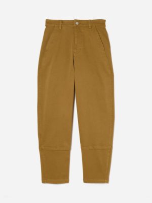 The Utility Barrel Pant | Golden Brown | Tall