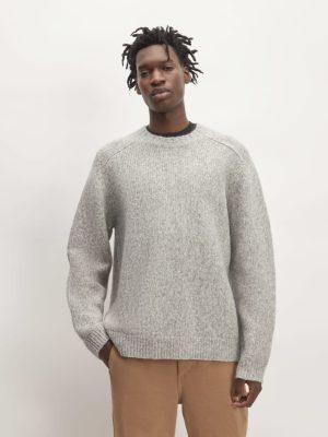 The Cloud Crewneck Sweater |  Heathered Grey