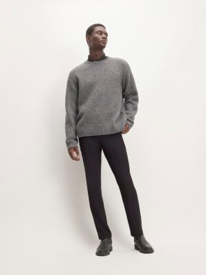 The Italian Wool Pant |  Black
