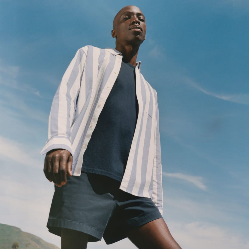 The Pull-On Performance Chino 5 Short | Deep Navy - Image 7