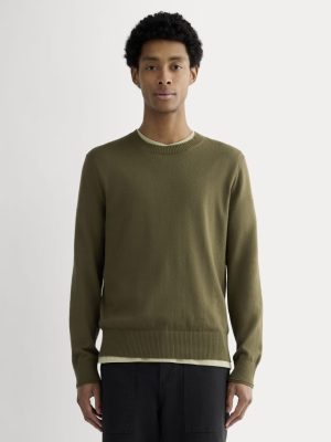 The No-Sweat Sweater | Uniform | Olive