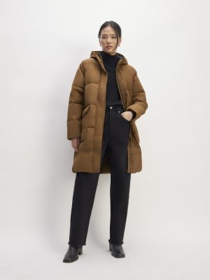 The Long Puffer | Chestnut
