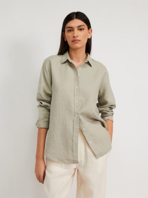 The Must-Have Shirt in Linen | Seagrass
