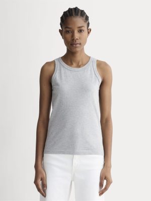 The Tank in Essential Cotton | Heathered Grey