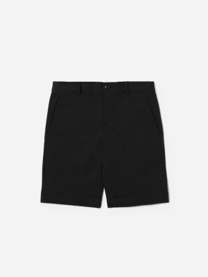 The 9 Slim-Fit Performance Chino Short | Black