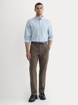 The Canvas Relaxed Pant | Earth Brown