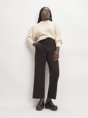 The Organic Kick Flare Pant | Black