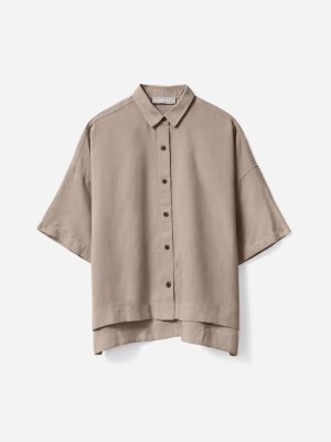 The Drapey Square Shirt | Burnt Sugar