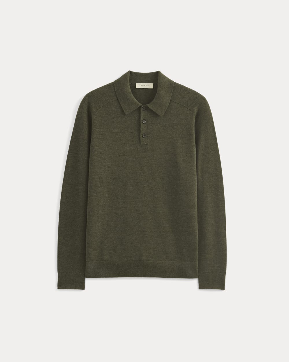 Ultrasoft Polo Sweater | Heather Beech
