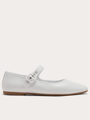 The Day Buckle Mary Jane | White