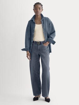 Loose Curve Jean | Tungsten Dark