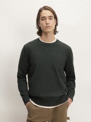 The No-Sweat Sweater | Uniform | Scarab / Black Twist