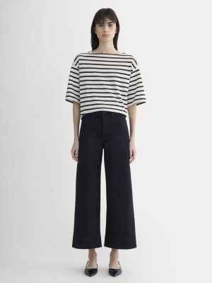 The Mariner Cropped Jean | Black